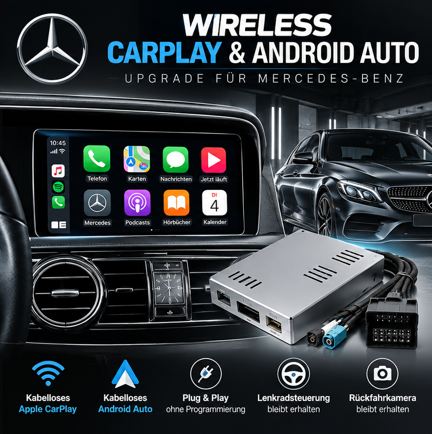 DriveLink CarPlay Upgrade – Mercedes-Benz